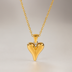 Camellia Necklace 18k Gold Floral Pendant UK – Akai G Jewels