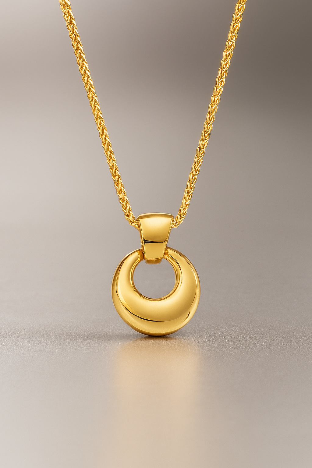 Marigold Necklace 18k Gold Floral Pendant UK – Akai G Jewels