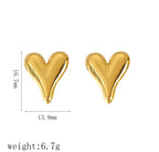 Camellia Stud Earrings 18k Gold Floral Design UK – Akai G Jewels