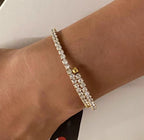 Petal Tennis Bracelet