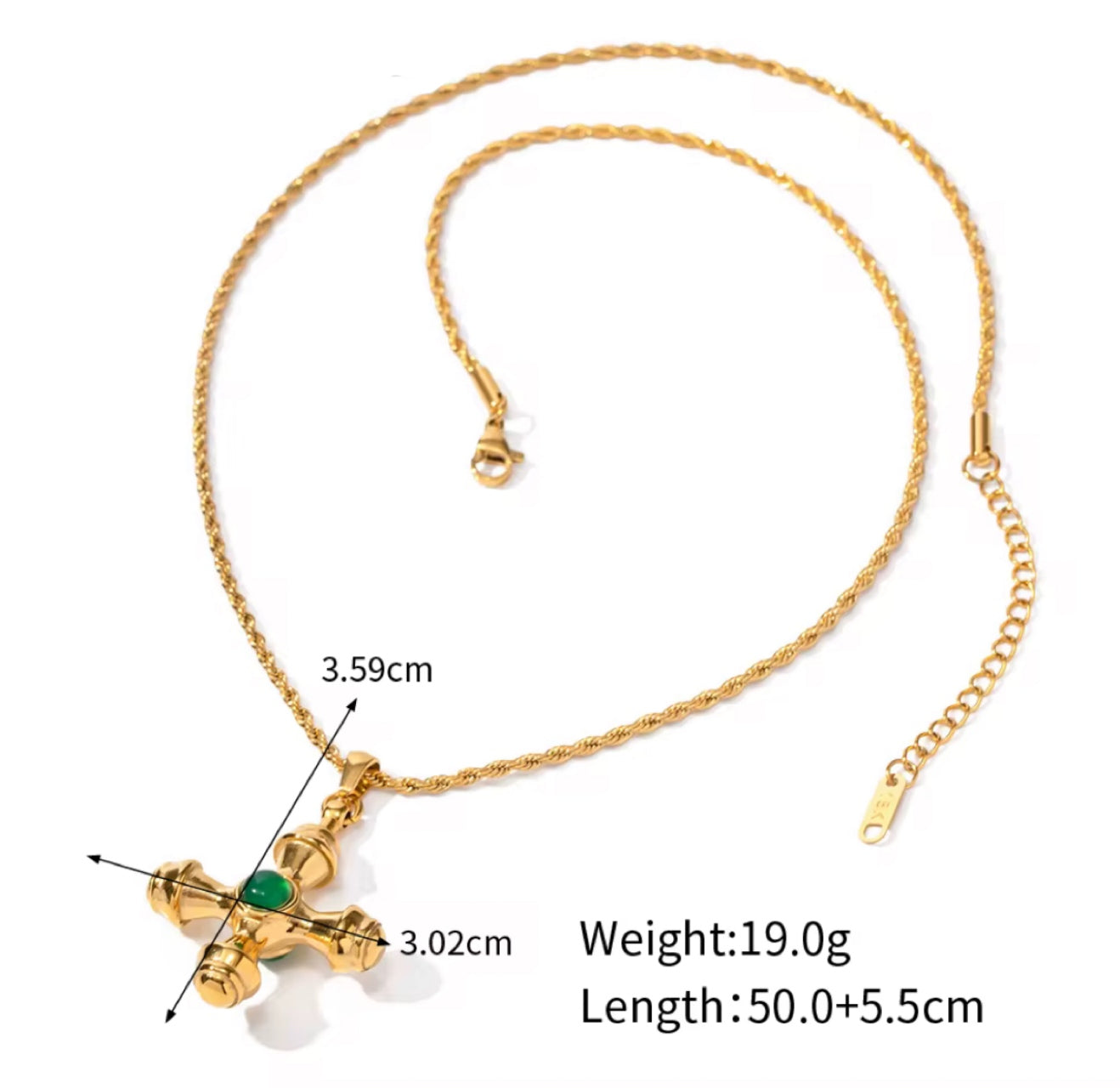 Emerald Amara Necklace 18k Gold UK – Akai G Jewels