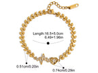18k Gold Pulse of Love Bracelet UK – Akai G Jewels