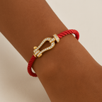 Luxury Buckle Woven Steel Force 10 Bracelet