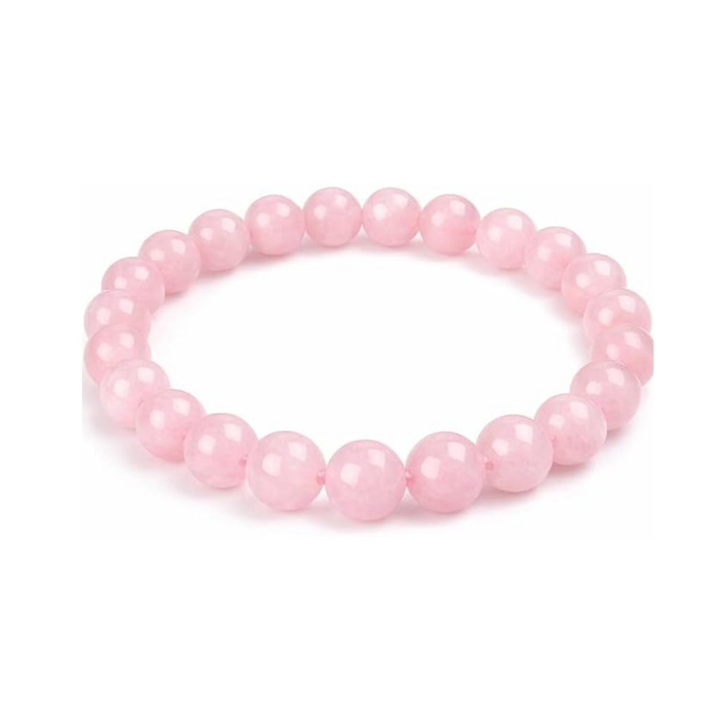 Rose Quartz Beaded Bracelet