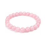 Rose Quartz Beaded Bracelet