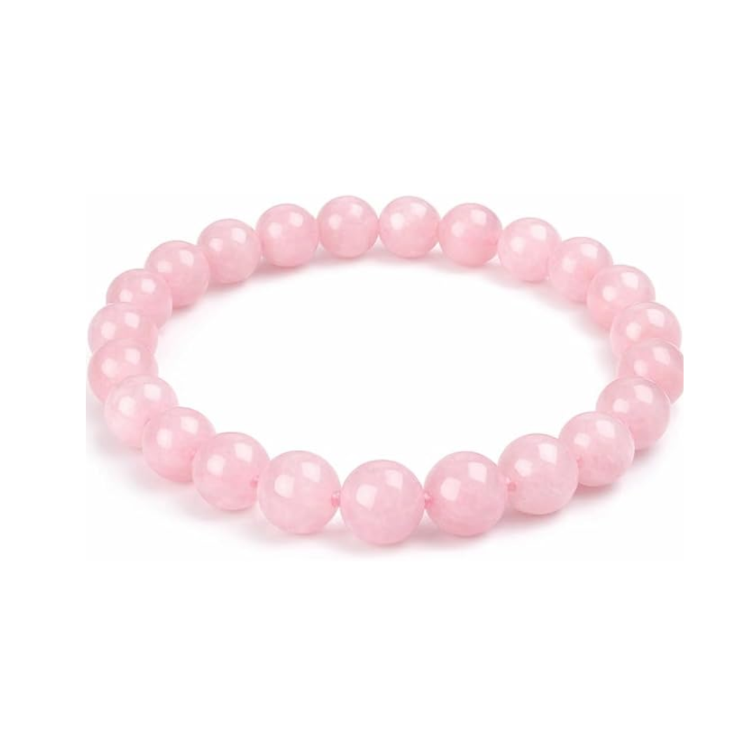 Rose Quartz Beaded Bracelet